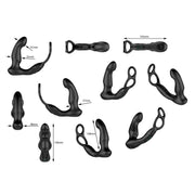 Nexus - Simul8 Wave Edition - Prostaat Vibrator met Cockring - Zwart-laced-up.nl