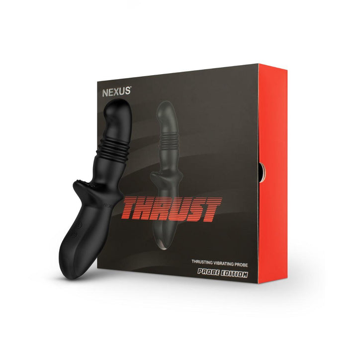 Nexus - Thrust Probe Edition - Stotende Anaal Vibrator met Handvat - Zwart-Laced-up.nl