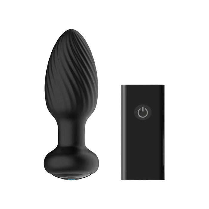 Nexus - Tornado - Vibrerende Buttplug - Zwart-Erotiekvoordeel.nl