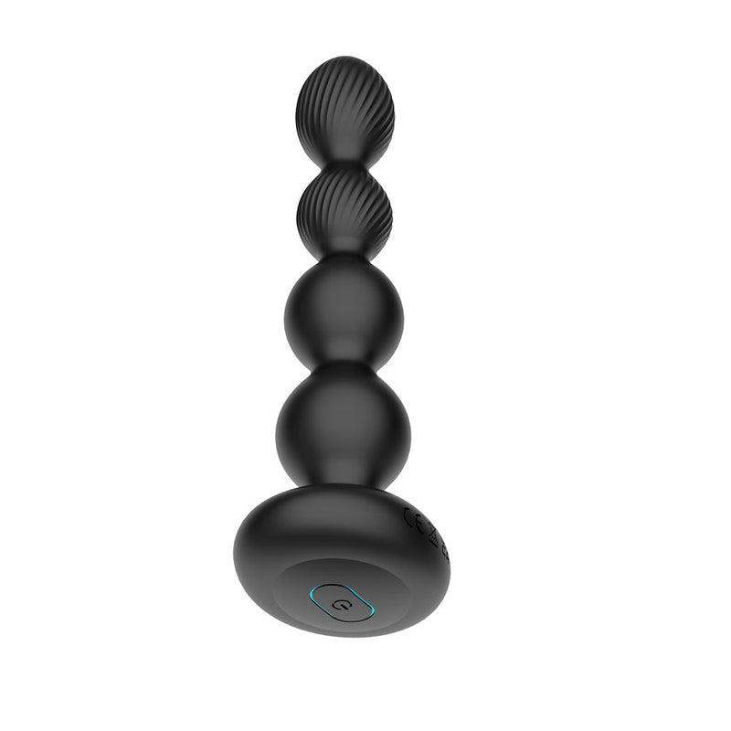 Nexus - Tornado - Roterende Kralen Vibrator - Zwart-laced-up.nl