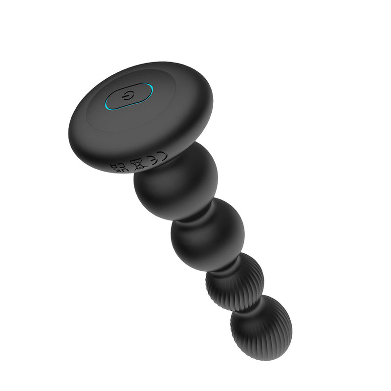 Nexus - Tornado - Roterende Kralen Vibrator - Zwart-laced-up.nl