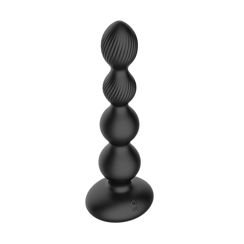 Nexus - Tornado - Roterende Kralen Vibrator - Zwart-laced-up.nl