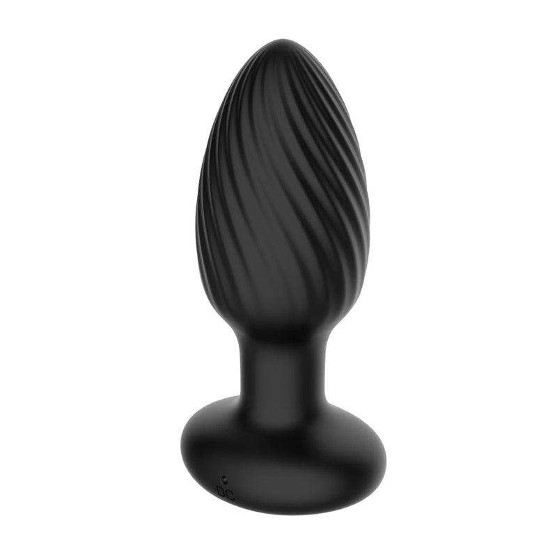 Nexus - Tornado - Vibrerende Buttplug - Zwart-Erotiekvoordeel.nl