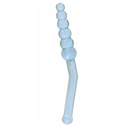 Anal Angler - Gebogener Perlen-Analplug - mit Griff laced-up-boutique-nl Anal Angler - Gebogener Perlen-Analplug - mit Griff laced-up-boutique-nl