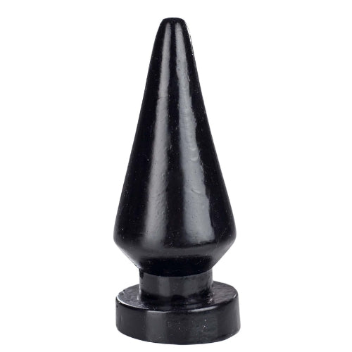 Gangbangster - Peak - Buttplug - 14 x 6 cm - PVC - Zwart-Laced-up.nl