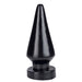 Gangbangster - Peak - Buttplug - 14 x 6 cm - PVC - Zwart-Laced-up.nl