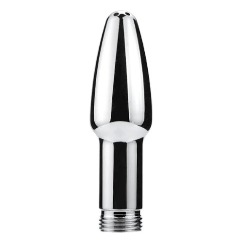 Fixxx - Anaal Douche Opzetstuk Buttplug - Zilver-Laced-up.nl