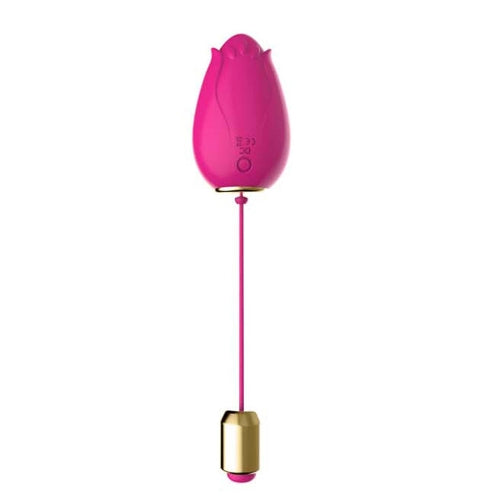 The Wave - Mandala - Vibrerend Ei met Afstandsbediening - Roze-Laced-up.nl