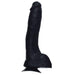 BP Toys - Dildo - Dildo Met Balzak - Ultimate - Zwart - 23 cm.-Laced-up.nl