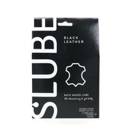 Slube - Black Leather - Double Bath Play - Body to Body Glijmiddel - 2 x 250 gram-laced-up.nl