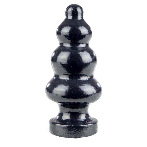 Gangbangster - Cactass - Dildo - 14,5 x 7 cm - PVC - Zwart-Erotiekvoordeel.nl