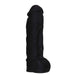 BP Toys - Dildo - Dildo Met Balzak - My Lord - Zwart - 21.5 cm-Laced-up.nl