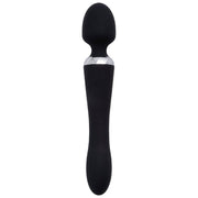 Dual Wand - Dubbelzijdig te Gebruiken Vibrator - USB Oplaadbaar - Zwart-Erotiekvoordeel.nl