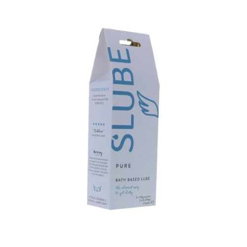 Slube - Pure - Single Bath Play - Body to Body Lubricant - 2 x 125 gram-laced-up.nl