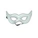 Cat Oogmasker - Zilver - Elastieken Band - PU-Leer-Laced-up.nl