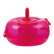 Opblaasbare Dildo Poef Cushion - met Ding Dong en afstandsbediening - Roze-Erotiekvoordeel.nl