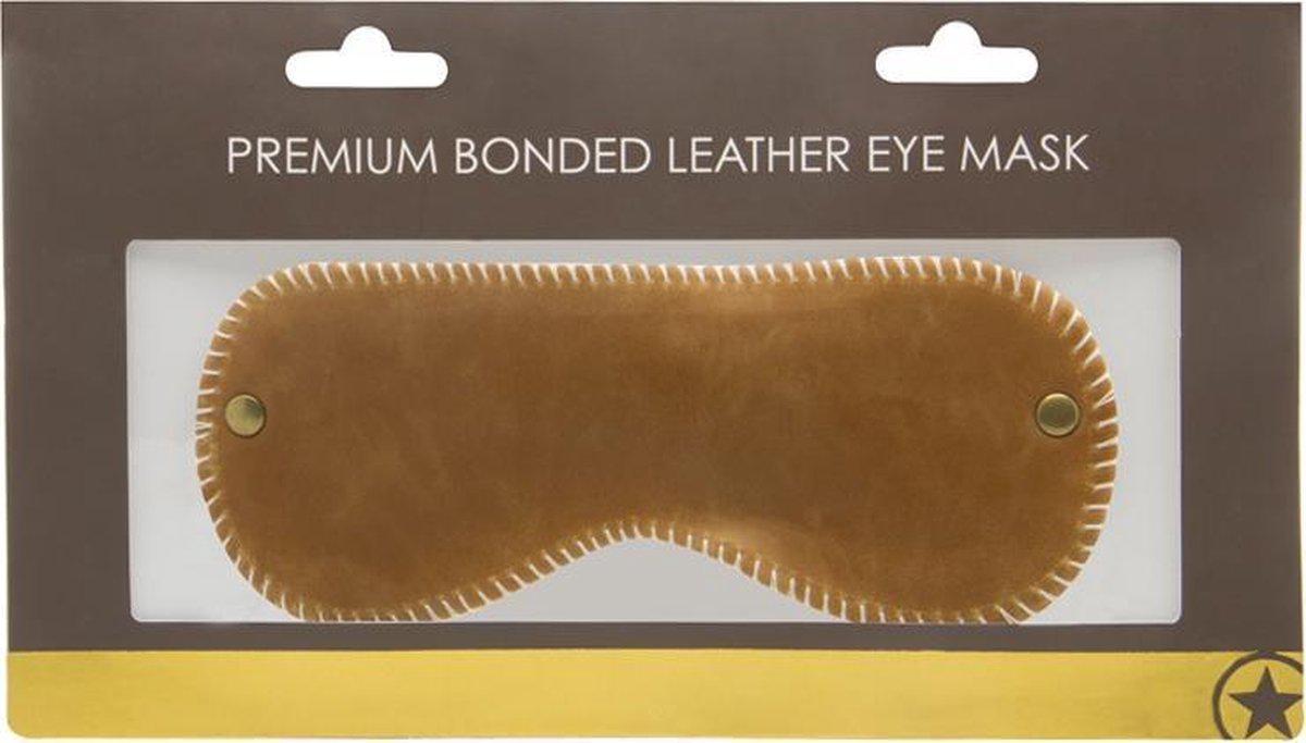 Ouch! - Blinddoek - Bruin Leder-Laced-up.nl