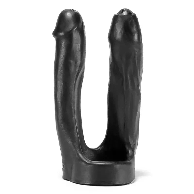 Oxballs - 3-Way - Driedubbele Penetrator Dildo - Zwart-Laced-up.nl