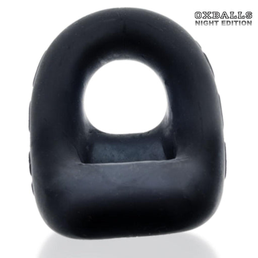 Oxballs - 360 - Cockring en Ball Sling - Night Edition - Mat Zwart-Laced-up.nl