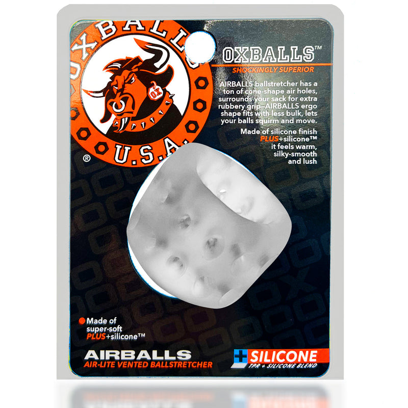 Oxballs - Airballs Air-Lite - Ballstretcher - Transparant Ice-Laced-up.nl