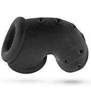 Oxballs - Airlock - Air-Lite Vented Chastity - Noir Ice-Laced-up.nl