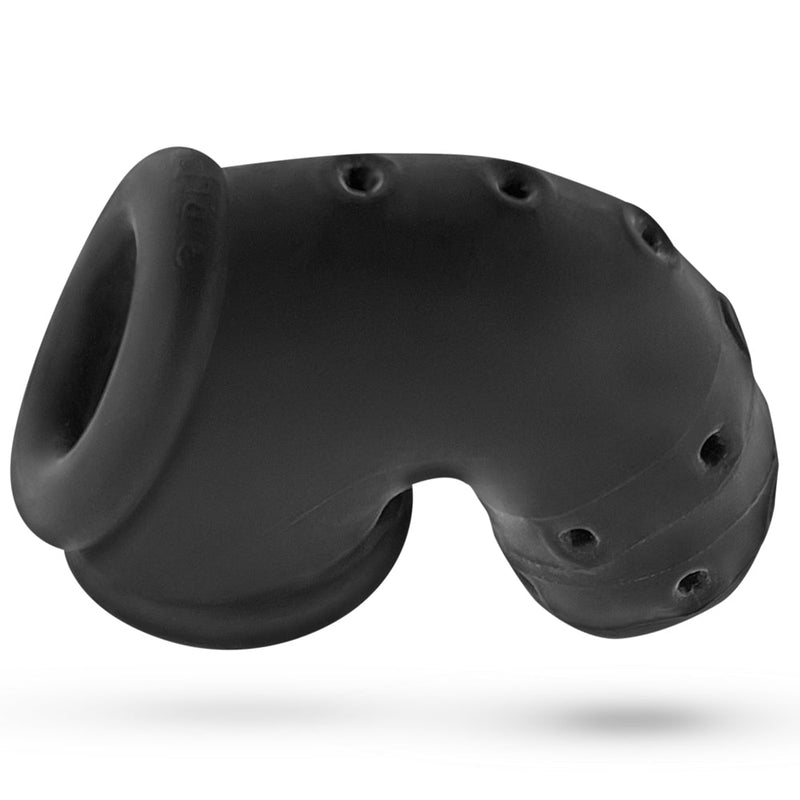 Oxballs - Airlock - Air-Lite Vented Chastity - Noir Ice-Laced-up.nl