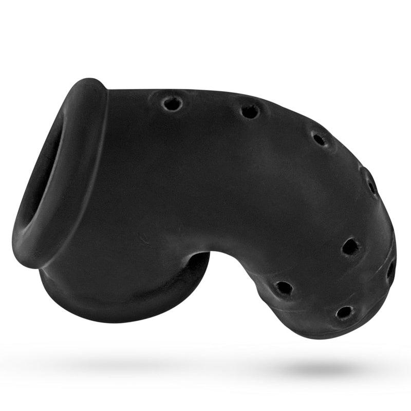 Oxballs - Airlock - Air-Lite Vented Chastity - Noir Ice-Laced-up.nl
