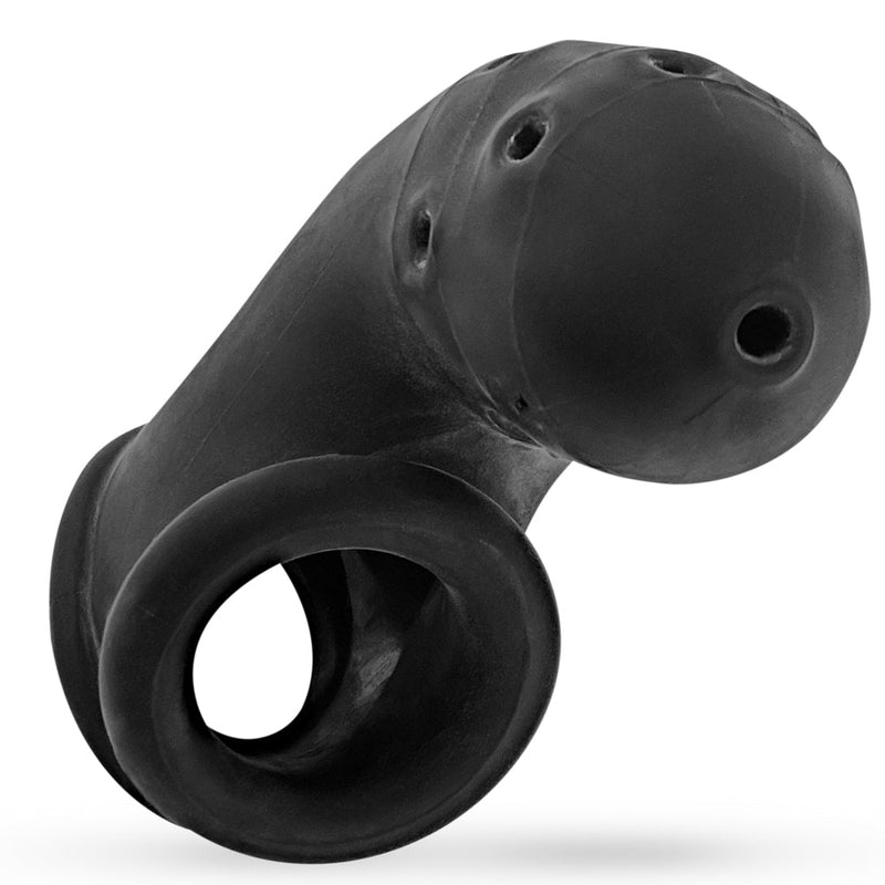Oxballs - Airlock - Air-Lite Vented Chastity - Noir Ice-Laced-up.nl