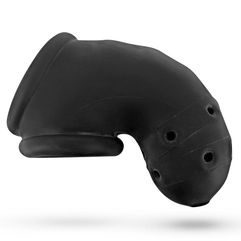 Oxballs - Airlock - Air-Lite Vented Chastity - Noir Ice-Laced-up.nl