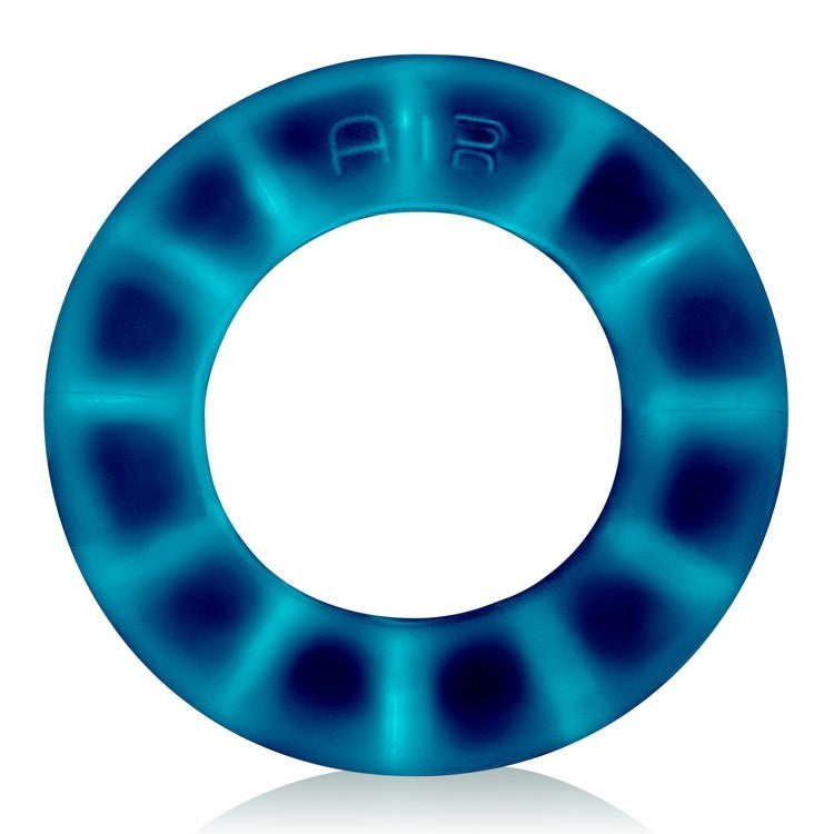 Oxballs - Axis - Gerippter Cockring - Blau - Ice-Laced-up.nl