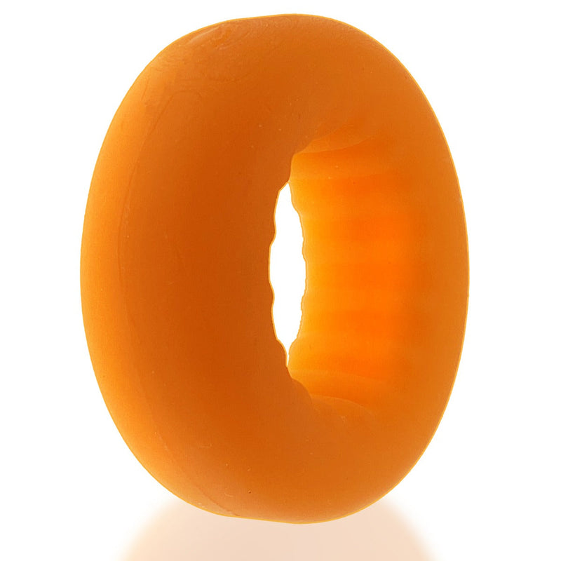 Oxballs - Axis - Ribbed Cockring - Oranje Ice-Laced-up.nl