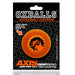 Oxballs - Axis - Ribbed Cockring - Oranje Ice-Laced-up.nl