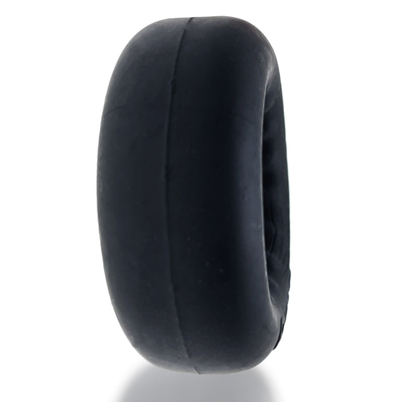 Oxballs - Axis - Ribbed Cockring - Zwart Ice-Laced-up.nl