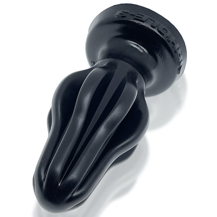 Oxballs - Airhole-1 - Buttplug met Vinnen - Zwart - Small-Laced-up.nl