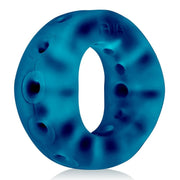 Oxballs - Axis - Gerippter Cockring - Blau - Ice-Laced-up.nl