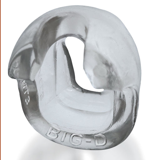 Oxballs - Big-D Shaft Grip Cockring - Transparant-Laced-up.nl