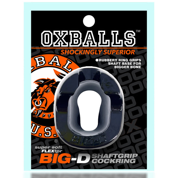 Oxballs - Big-D Shaft Grip Cockring - Zwart-Laced-up.nl