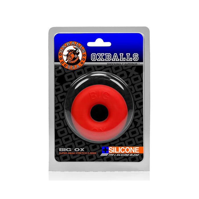 Oxballs - Big Ox - Cockring - Red Ice-Laced-up.nl