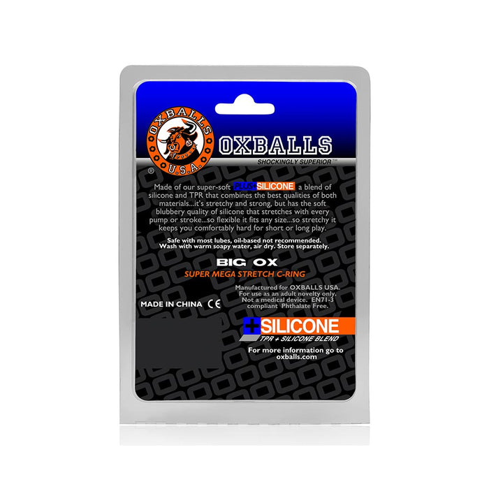 Oxballs - Big Ox - Cockring - Black Ice-Laced-up.nl