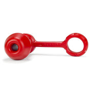Oxballs - Blaster Asslock - Rood + Stopper - Zwart-laced-up.nl