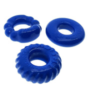 Oxballs - Bonemaker Cockring Set - 3 stuks - Blauw-laced-up.nl