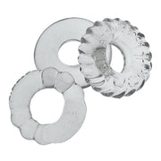 Oxballs - Bonemaker Cockring-Set - Transparent - Laced-up.nl
