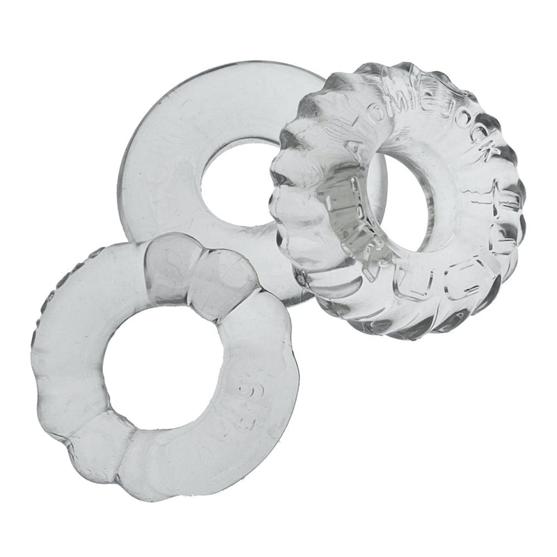 Oxballs - Bonemaker Cockring-Set - Transparent - Laced-up.nl