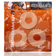 Oxballs - Bonemaker Cockring-Set - Transparent - Laced-up.nl