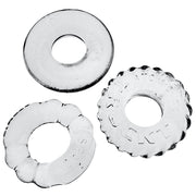 Oxballs - Bonemaker Cockring-Set - Transparent - Laced-up.nl