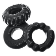 Oxballs - Bonemaker Cockring Set - Zwart-laced-up.nl