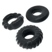 Oxballs - Bonemaker Cockring Set - Zwart-laced-up.nl
