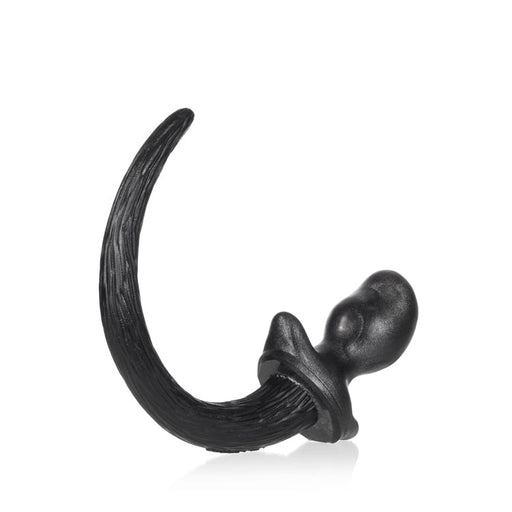 Oxballs - Bulldog Puppy Tail Buttplug - Zwart - Large-Erotiekvoordeel.nl