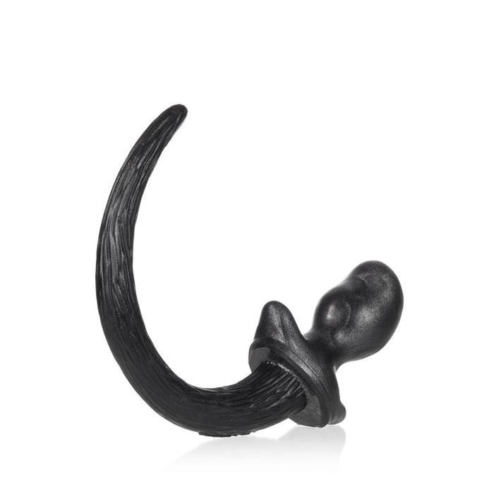 Oxballs - Bulldog Puppy Tail Buttplug - Zwart - Large-Erotiekvoordeel.nl