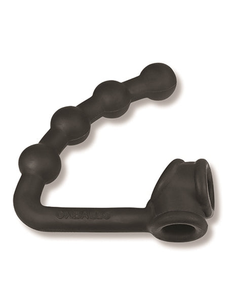 Oxballs - Buttballs - Rekbare Cocksling met Buttplug - Zwart-Laced-up.nl